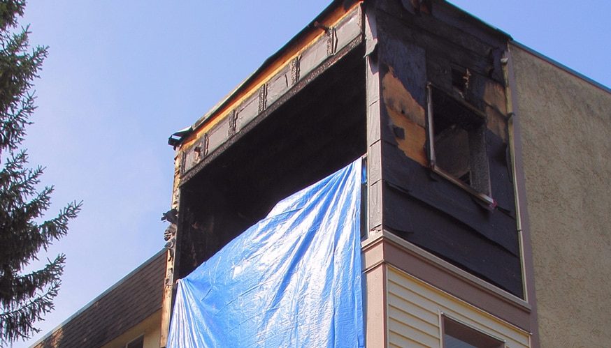 Fire restoration blasting in Auckland