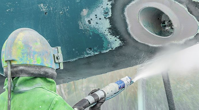 Mobile sandblasting in Auckland